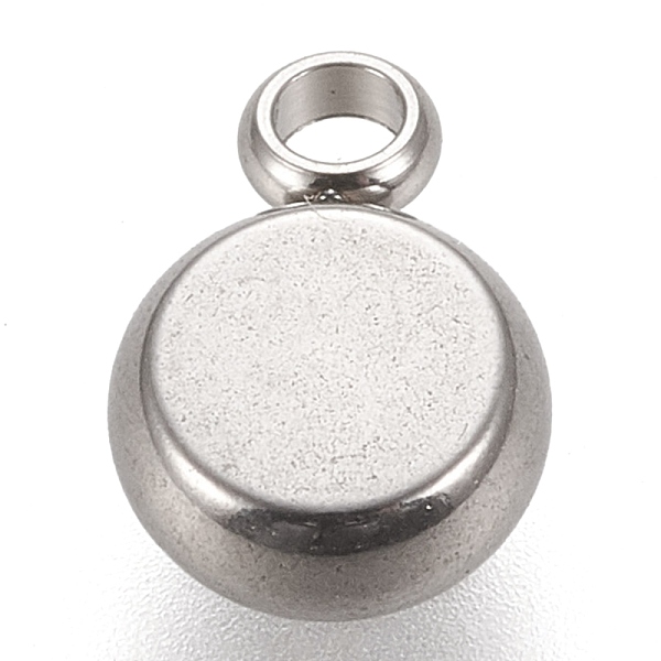 304 Stainless Steel Pendant Cabochon Settings