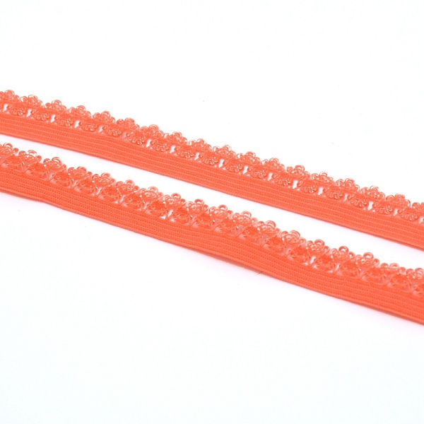

PandaHall Braided Nylon Thread, DIY Material for Jewelry Making, Garment Accessories, Orange Red, 13x0.5mm Nylon