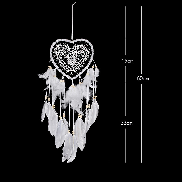 Feather Heart Woven… - image