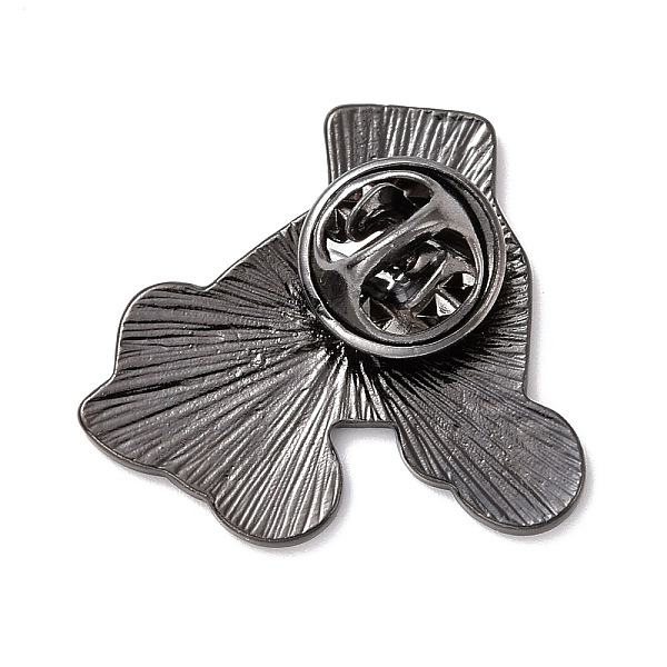 

PandaHall Skates Shoe Enamel Pin, Gunmetal Plated Alloy Badge for Backpack Clothes, Colorful, 25.5x28x1.5mm Alloy+Enamel Red