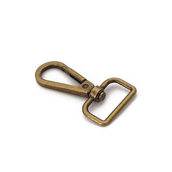 

PandaHall Alloy Swivel Clasps, Swivel Snap Hook, Antique Bronze, 58x32mm Alloy