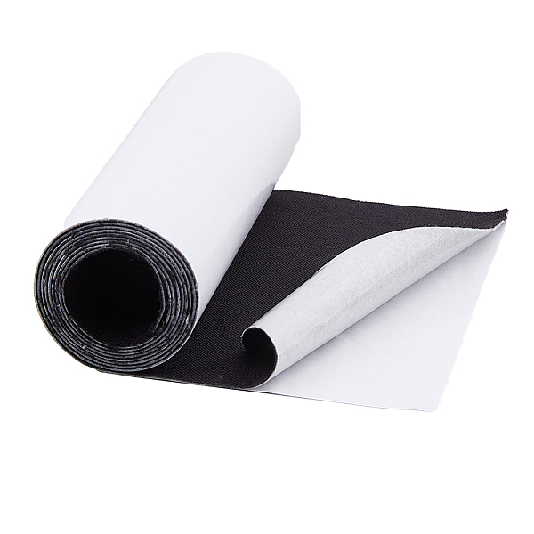 

PandaHall Self Adhesive Linen Fabric, Repair Patch, for Sofas, Furniture, Rectangle, Black, 120x15x0.1cm Linen Rectangle Black