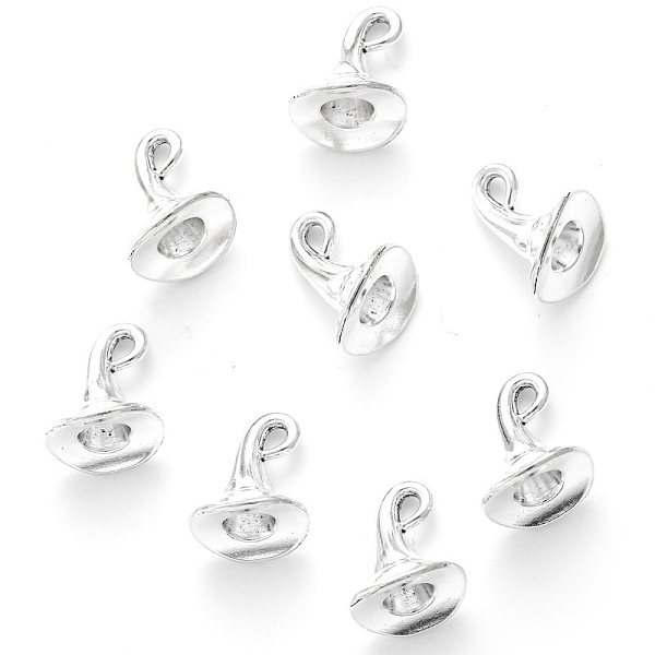

PandaHall Alloy Charms, Hat, Antique Silver, 11x11mm, Hole: 2mm Alloy Hat