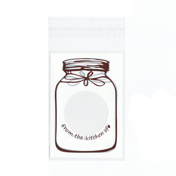

PandaHall Rectangle OPP Cellophane Bags, White, 13x6.9cm, Unilateral Thickness: 0.035mm, Inner Measure: 9.9x6.9cm, about 95~100pcs/bag OPP...