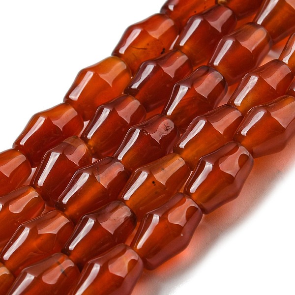 

PandaHall Natural Carnelian Beads Strands, Dyed, Bicone, 11.5x8mm, Hole: 1mm, about 33pcs/strand, 15.28''(38.8cm) Carnelian Bicone
