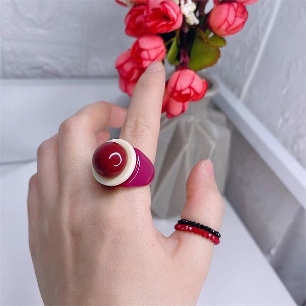 Resin Finger Rings for Women