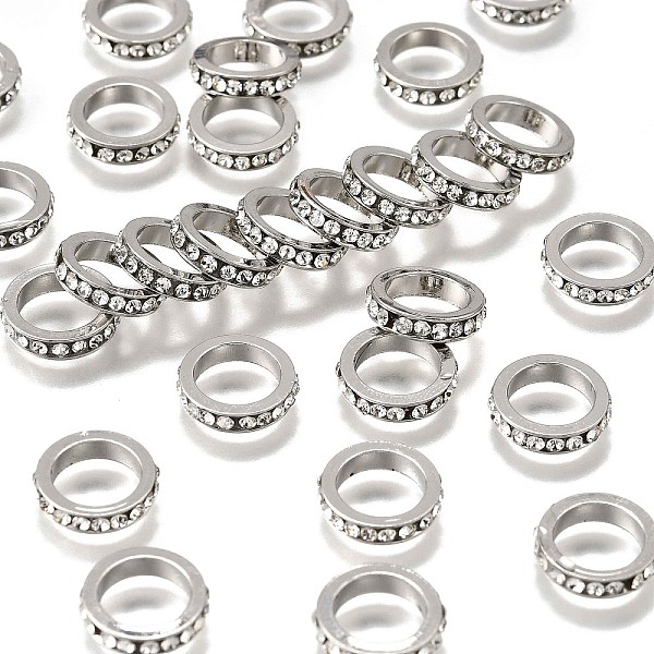 Brass Rhinestone Sp… - image