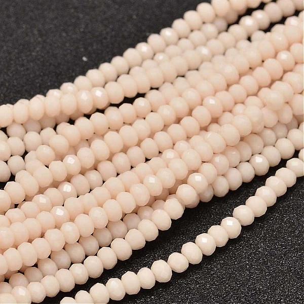 Faceted Rondelle Gl… - image