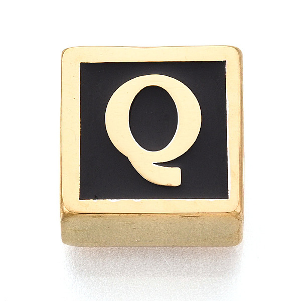 304 Stainless Steel Black Enamel Square Spacer Bars