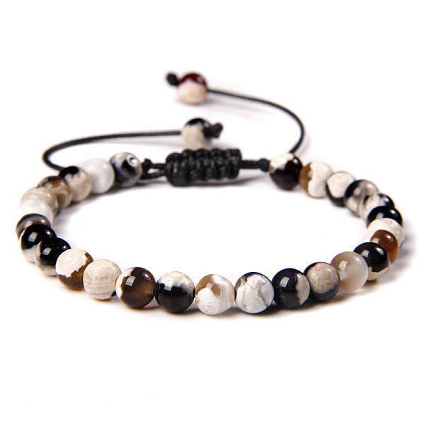 Natural Agate Round… - image