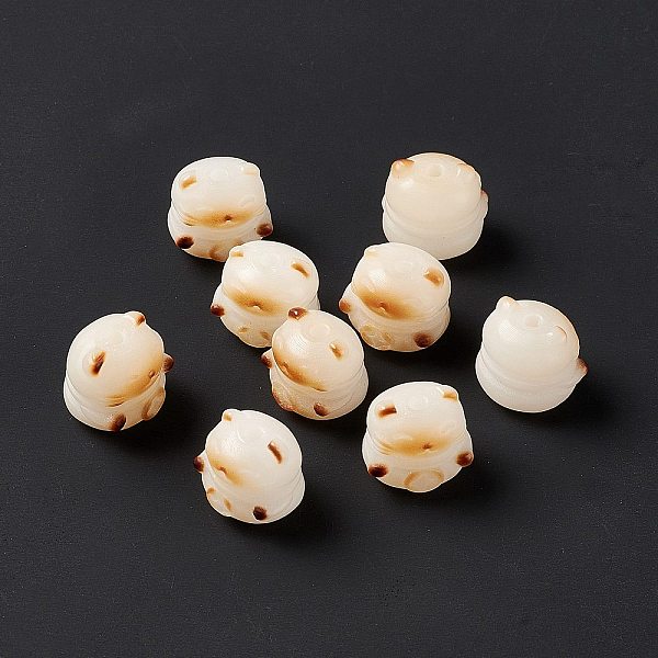 

PandaHall Carved Natural Bodhi Root Beads, Buddha Beads, Cat Shape, Chocolate, 12x12x11mm, Hole: 1.7mm Bodhi Cat Shape Brown