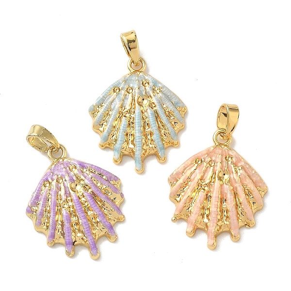 Brass Enamel Pendan… - image