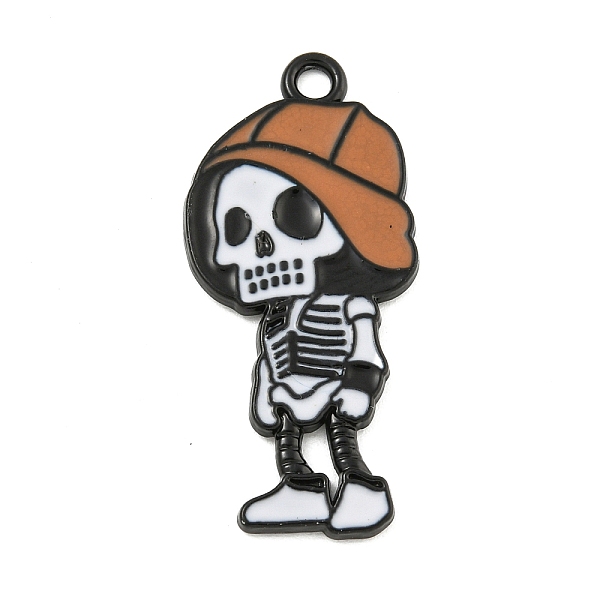 ハロウィンアロイエナメルペンダント