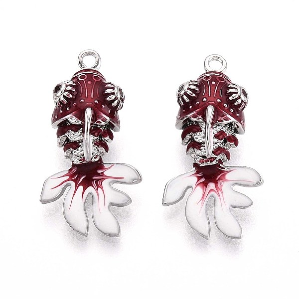 Brass Enamel Pendan… - image