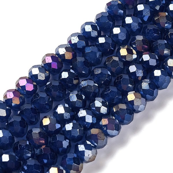 Brins de perles de verre électrolytiques