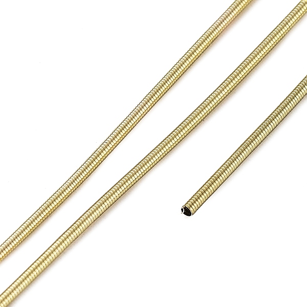 

PandaHall Copper Wire Grimp Wire, Round Flexible Coil Wire, Metallic Thread for Embroidery and Jewelry Making, Matte Light Gold, 18 Gauge...