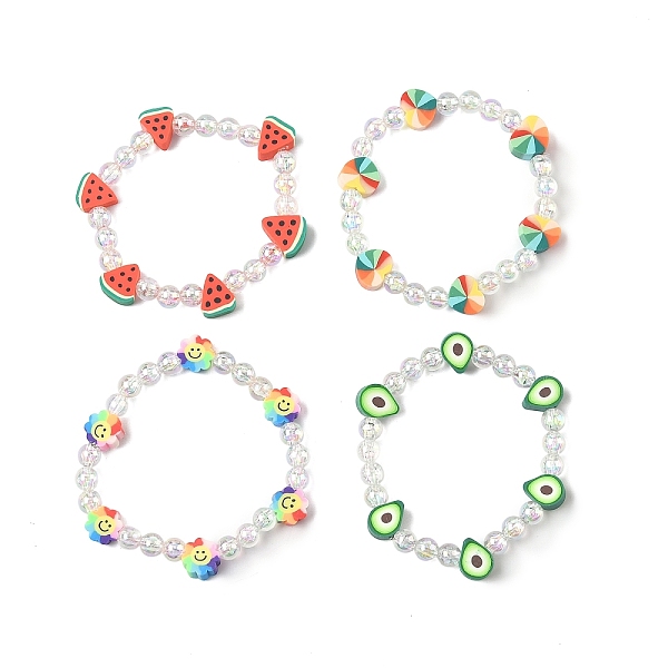 Bracciali per bambini elasticizzati-image-BJEW-JB06325-it