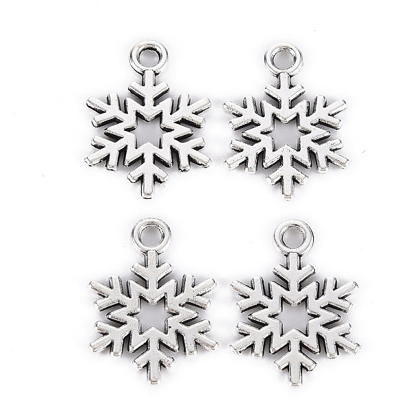 

PandaHall Tibetan Style Alloy Pendants, Lead Free & Cadmium Free, Christmas, Snowflake, Antique Silver, 18.5x13.5x1mm, Hole: 2mm Alloy...