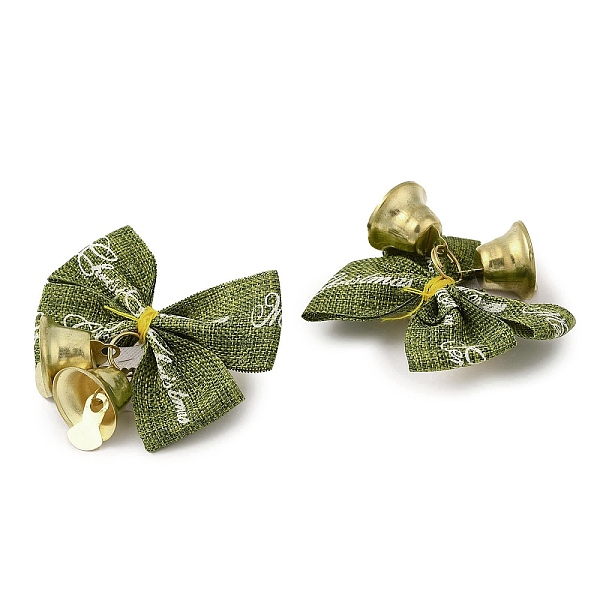Weihnachts-Polyester-Bowknot-Ornament-Accessoires