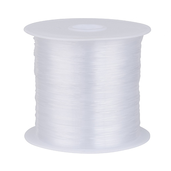 

PandaHall 0.6mm White Tone Beading Nylon Wire Fishing Line Wire, Size: about 0.6mm in diameter, about 21.87 yards(20m)/roll Nylon Clear