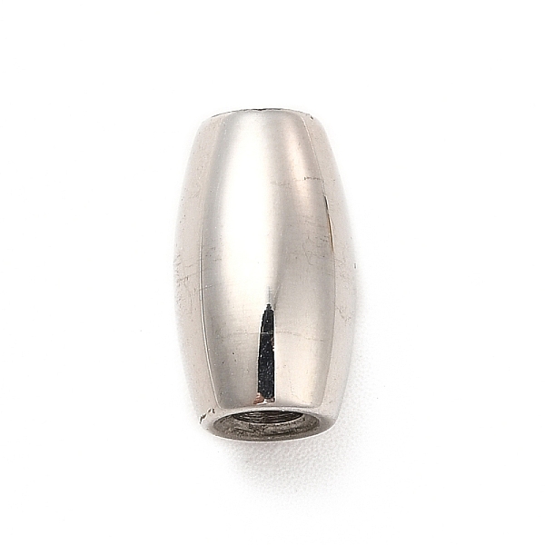 

PandaHall 304 Stainless Steel Beads, Rice, Stainless Steel Color, 12.5x7.5mm, Hole: 2.5mm 304 Stainless Steel Rice