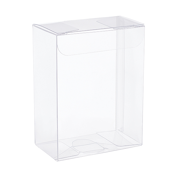 

PandaHall BENECREAT Transparent PVC Box, Candy Treat Gift Box, for Wedding Party Baby Shower Packing Box, Rectangle, Clear, 3.7x6.3x8.3cm...