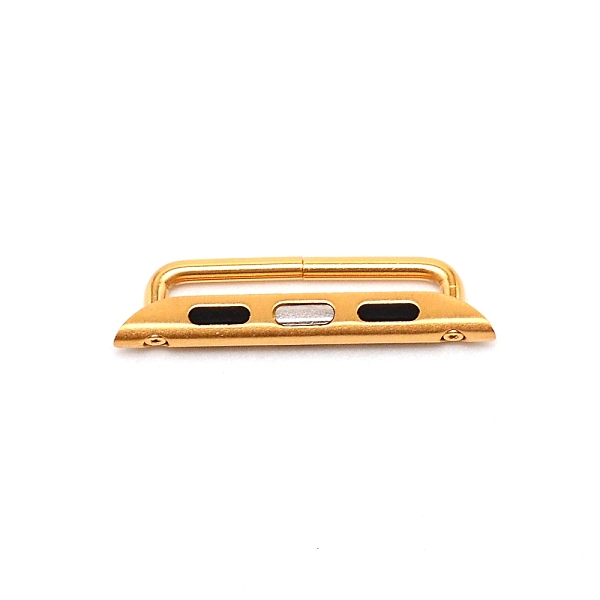 

PandaHall 316 Stainless Steel Strap Connector For iwatch, Golden, 8x32x3mm Stainless Steel Others