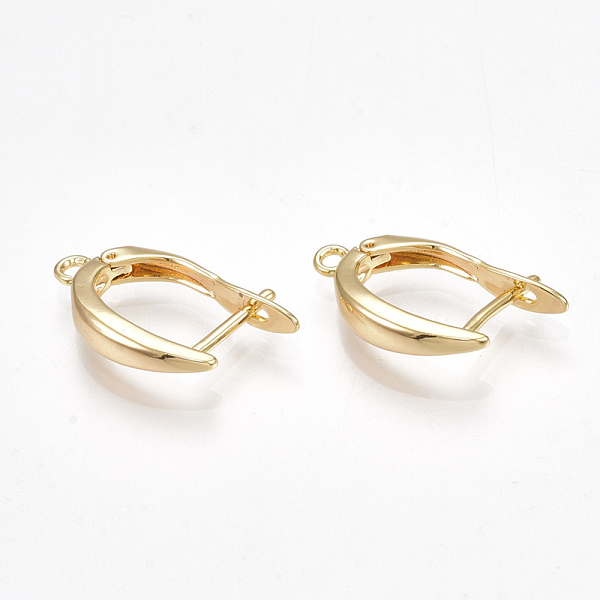 Brass Hoop Earring … - image