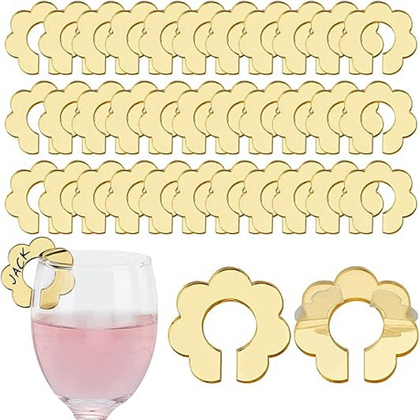 Acrylic Wine Glass Charms