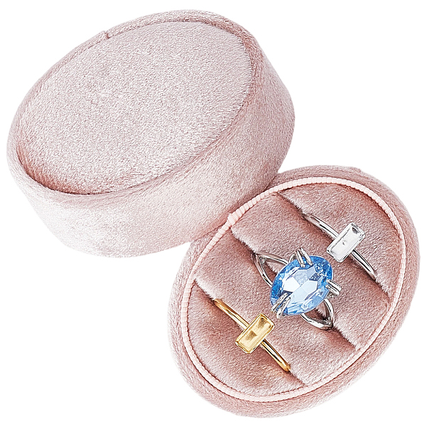 Velvet Finger Ring Package Boxes