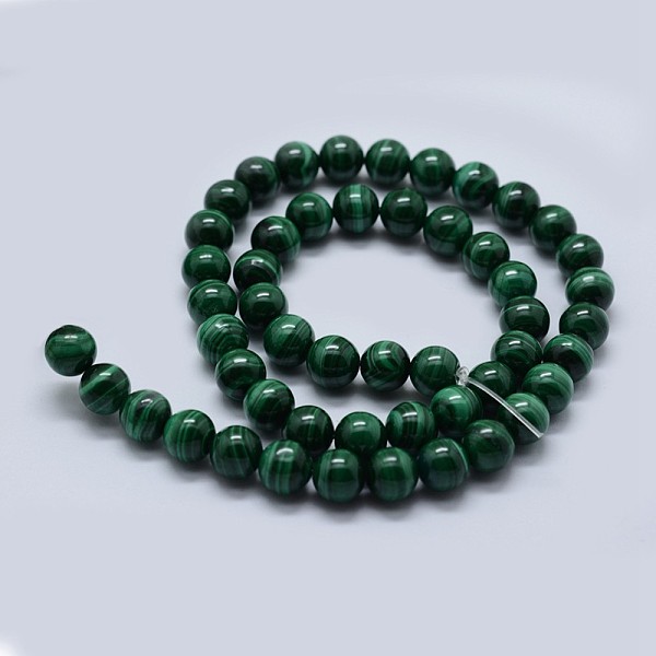 Natural Malachite Beads Strands