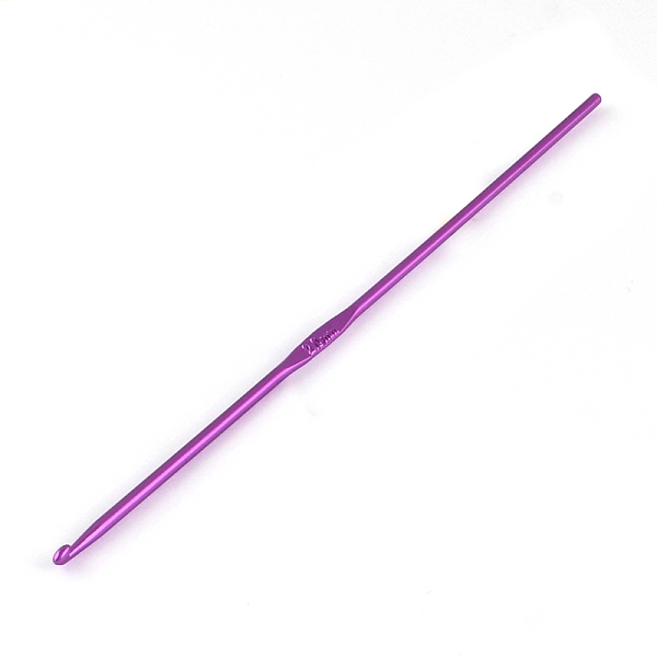 

PandaHall Random Single Color Aluminum Crochet Hooks, Single Color per Bag, Pin: 2.0mm, 148x2.0mm Aluminum