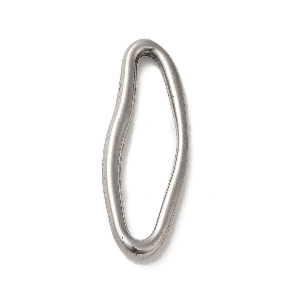 

PandaHall 304 Stainless Steel Linking Rings, Oval, Stainless Steel Color, 30x11x2.5mm 304 Stainless Steel Oval