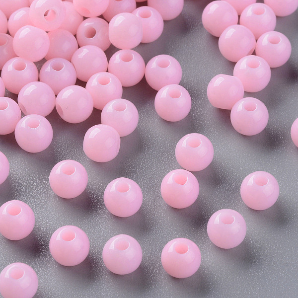 Opaque Acrylic Beads - image