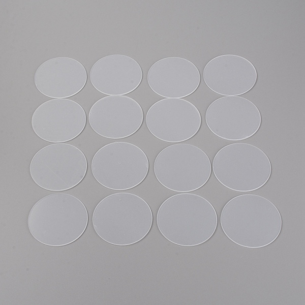 

PandaHall Acrylic Board, Flat Round, Clear, 75x2mm Acrylic Clear