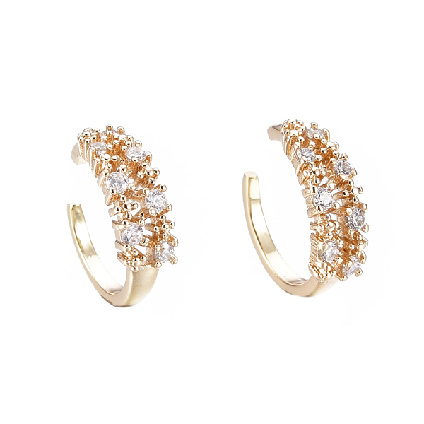 Brass Micro Pave Cl… - image