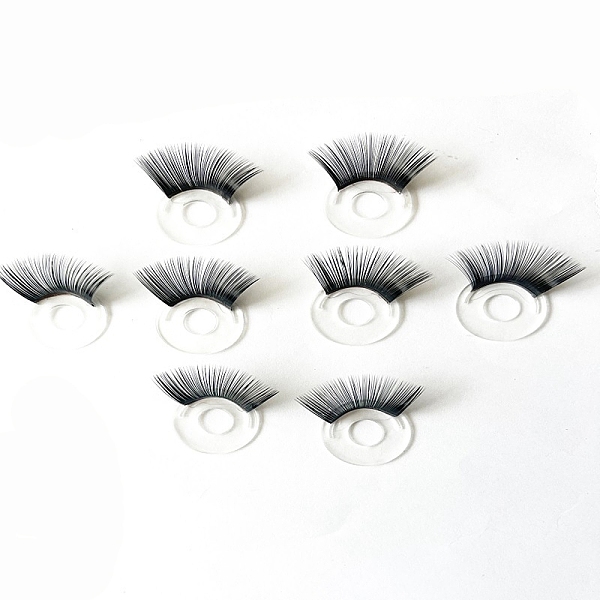 

PandaHall Acrylic Doll Eyelashes, Doll Eye Make Up Accessories, for Doll DIY Craft Making, Black, 19x1mm Acrylic Black