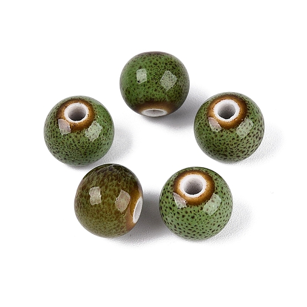Vintage Handmade Porcelain Beads