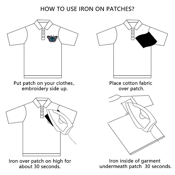 

PandaHall Computerized Embroidery Cloth Iron on/Sew on Patches, Costume Accessories, Scorpion, White, 6.9x9.5cm Cloth Insects White