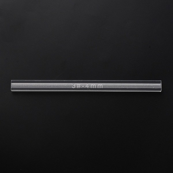 

PandaHall Acrylic Spill Tool, for Zipper Rubberizing, Rectangle, Clear, 19.7x1.35x0.75cm Acrylic Clear