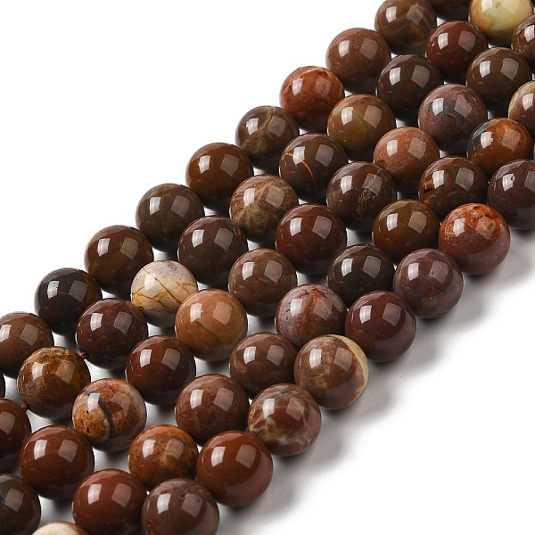 

PandaHall Natural Gemstone Beads Strands, Round, 10~10.5mm, Hole: 1mm, about 20pcs/strand, 15.75''(40cm) Natural Gemstone Round