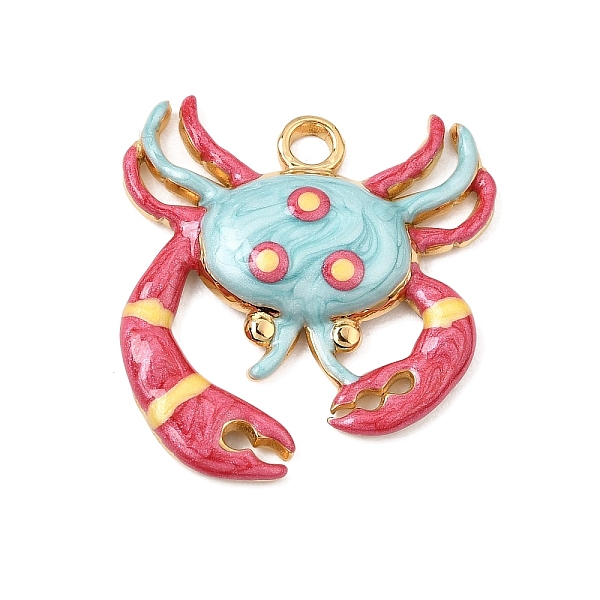 304 Stainless Steel with Enamel Pendants