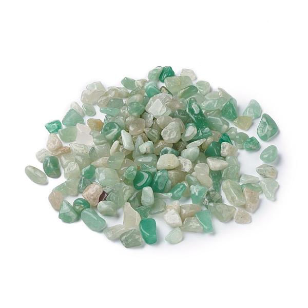 PandaHall Natural Green Aventurine Beads, No Hole/Undrilled, Nuggets, Tumbled Stone, Vase Filler Gems, 7~20x5~10x3~8mm, about 1000pcs/1000g...