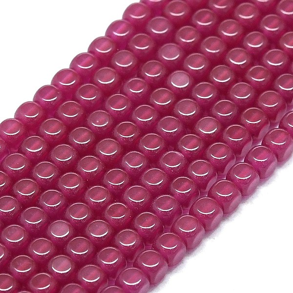 

PandaHall Natural Red Corundum/Ruby Beads Strands, Cube, 2.5x2.5x2.5mm, Hole: 0.5mm, about 153~155pcs/strand, 15.16~15.35 inch(38.5~39cm)...