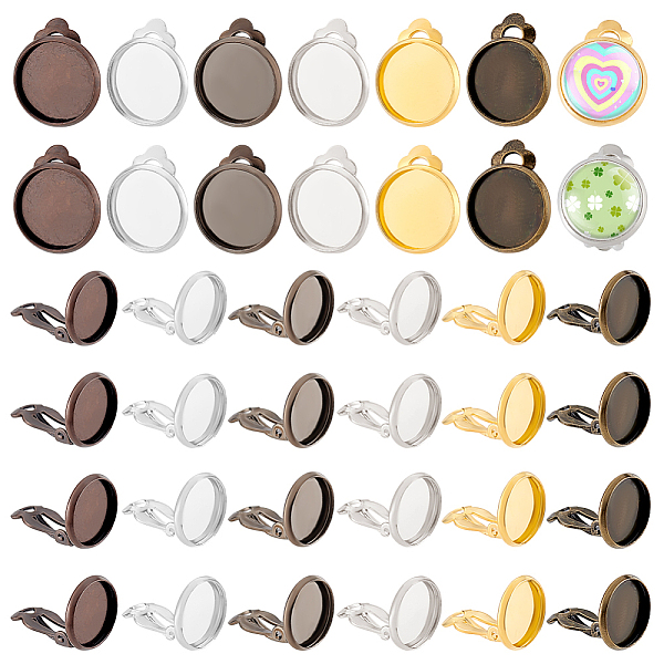 1 Set Brass Clip-On… - image