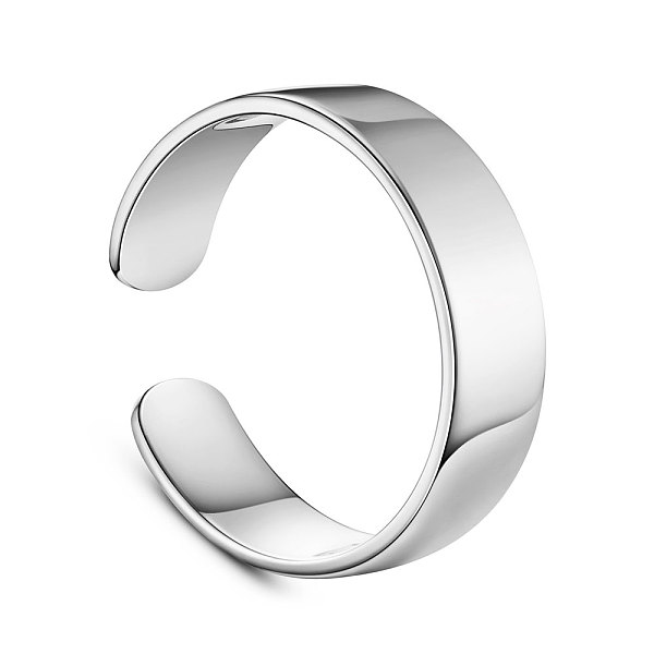 925 кольцо-манжета из стерлингового серебра Shegrace с родиевым покрытием
