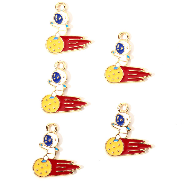 Alloy Enamel Pendants