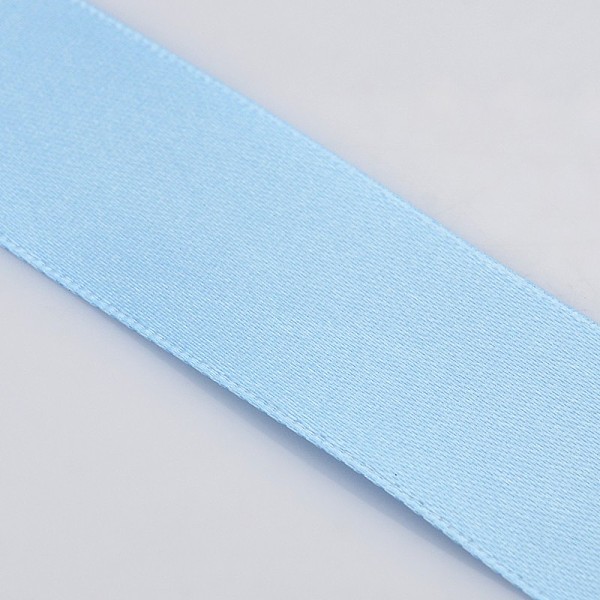 1 дюйм (25 мм) голубая атласная лента для украшения для вечеринок своими руками
