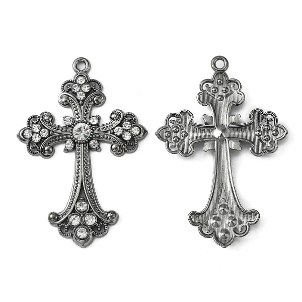 Alloy Rhinestone Cr… - image
