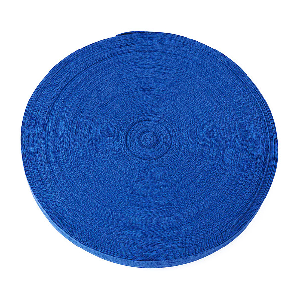 

PandaHall Cotton Twill Tape Ribbons, Herringbone Ribbons, for Sewing Craft, Royal Blue, 3/4 inch(20mm), 45m/roll Cotton